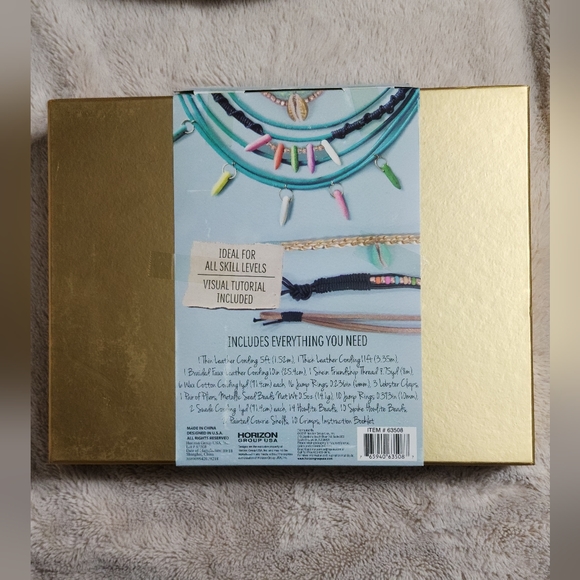 New - Leather Jewelry Kit - Picture 2 of 2